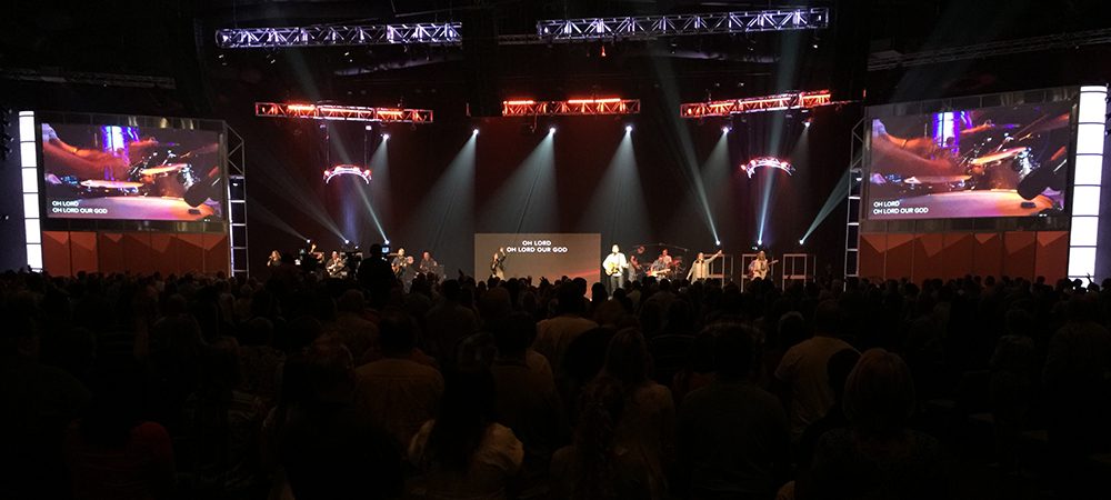 Digital Projection Laser Projectors Unveiled at N.C. Church